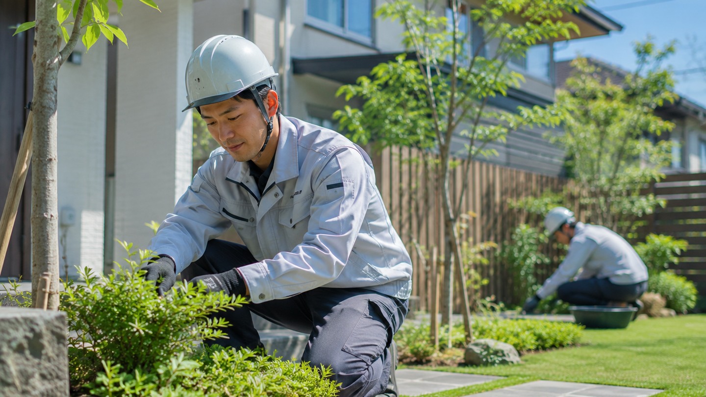 外構・施工現場イメージ
