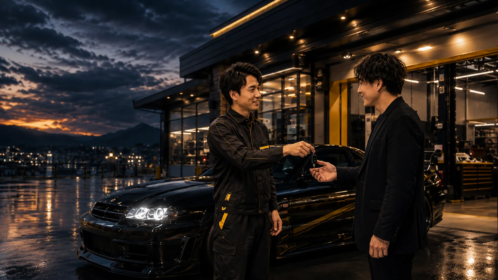 整備完了後の納車イメージ